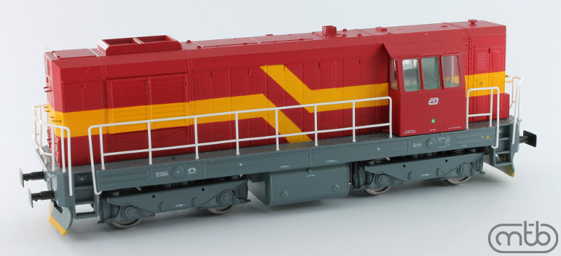 Dieselová lokomotiva 742 028 Kocour, ČD, H0 1:87 | Dieselové |Model4all- modely pro všechny