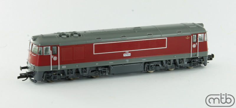 Motorová lokomotiva T679 008 Pomeranč, ČSD, TT 1:120 | TT 1:120 |Model4all-  modely pro všechny