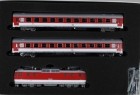 Set elektrická lokomotiva 163 101 ZSSk a 2 vozy Bt., vozy vybaveny osvětlením, přiložen konfigurátor USB, TT 1:120