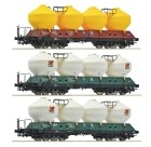 Roco, Set tří vozů Uacs, ČD, Ep. V,  H0 1:87