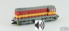 MTB, Motorová lokomotiva 721 164 Hektor, ČD, TT 1:120, ozvučeni Jacek Sound