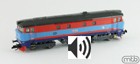 MTB, Motorová lokomotiva 749 260 Bardotka, ČD, TT 1:120, ozvučeno Jacek Sound