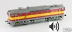 MTB, Motorová lokomotiva 750 081 Brejlovec, ČD, H0 1:87, ozvučeno Jacek Sound