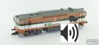 Motorová lokomotiva Brejlovec 750 096 KDS, TT 1:120, ozvučený Jacek Sound