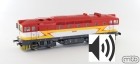 Motorová lokomotiva 753 278 Brejlovec, ČD, H0 1:87, ozvučený Jacek Sound