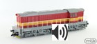 MTB, Motorová lokomotiva 770 088 Čmelák, ČD, TT 1:120, ozvučeno Jacek Sound