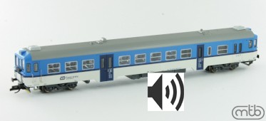 MTB, Motorový vůz 842 014 Kvatro, ČD, TT 1:120, ozvučeno Jacek Sound