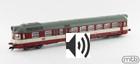 MTB. Motorový vůz 850 050, ČD, TT 1:120, ozvučeno Jacek Sound