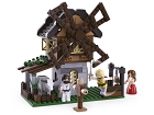 Větrný mlýn, kostky shodné s LEGO