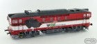 Motorová lokomotiva 750 202 Brejlovec, KDS, TT 1:120