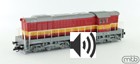 MTB, Motorová lokomotiva T669 1149 Čmelák, ČSD, TT 1:120, ozvučeno Jacek Sound