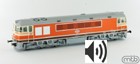 MTB, Motorová lokomotiva T678 013 Pomeranč, ČSD, H0 1:87, ozvučen Jacek Sound