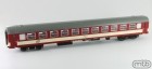 MTB, Osobní vůz dřívější řady Btn, 2. třída, H0 1:87, model vybaven DCC osvětlením interiéru  a koncovými světly na obou stranách